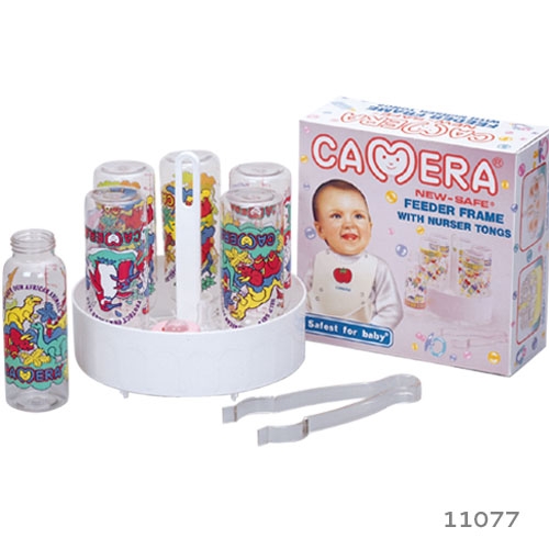 FEEDER FRAME WITH NURSING TONGS