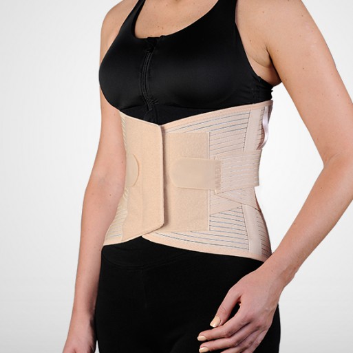 SL 320 K Corset belt with metal.inserts belt-sacral, with an amplifier belt. (32 cm) Taurus. color.